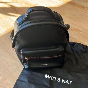 Matt & Nat Balimina Black Vegan Backpack
